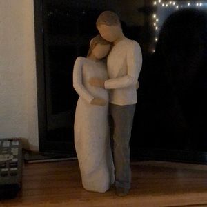 Willow Tree Couple Pregnancy Figurine